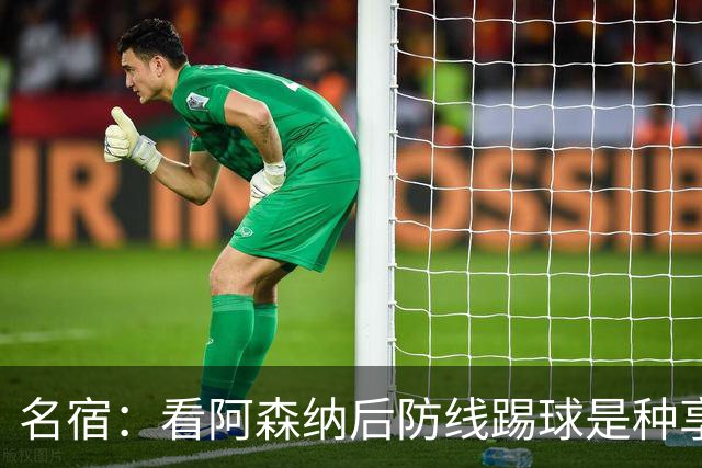名宿：看阿森纳后防线踢球是种享受